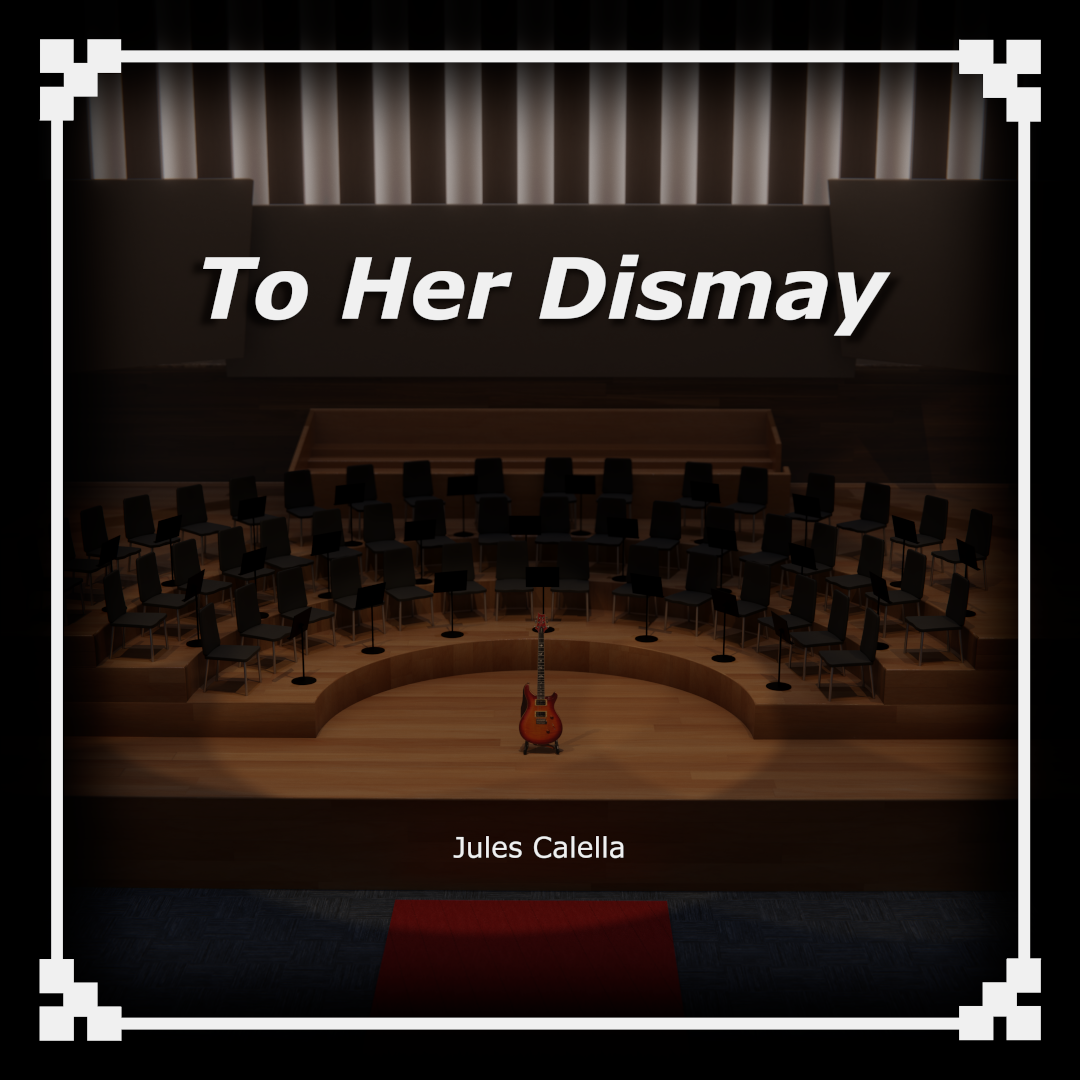 Cover for "To Her Dismay", original single by Jules Calella